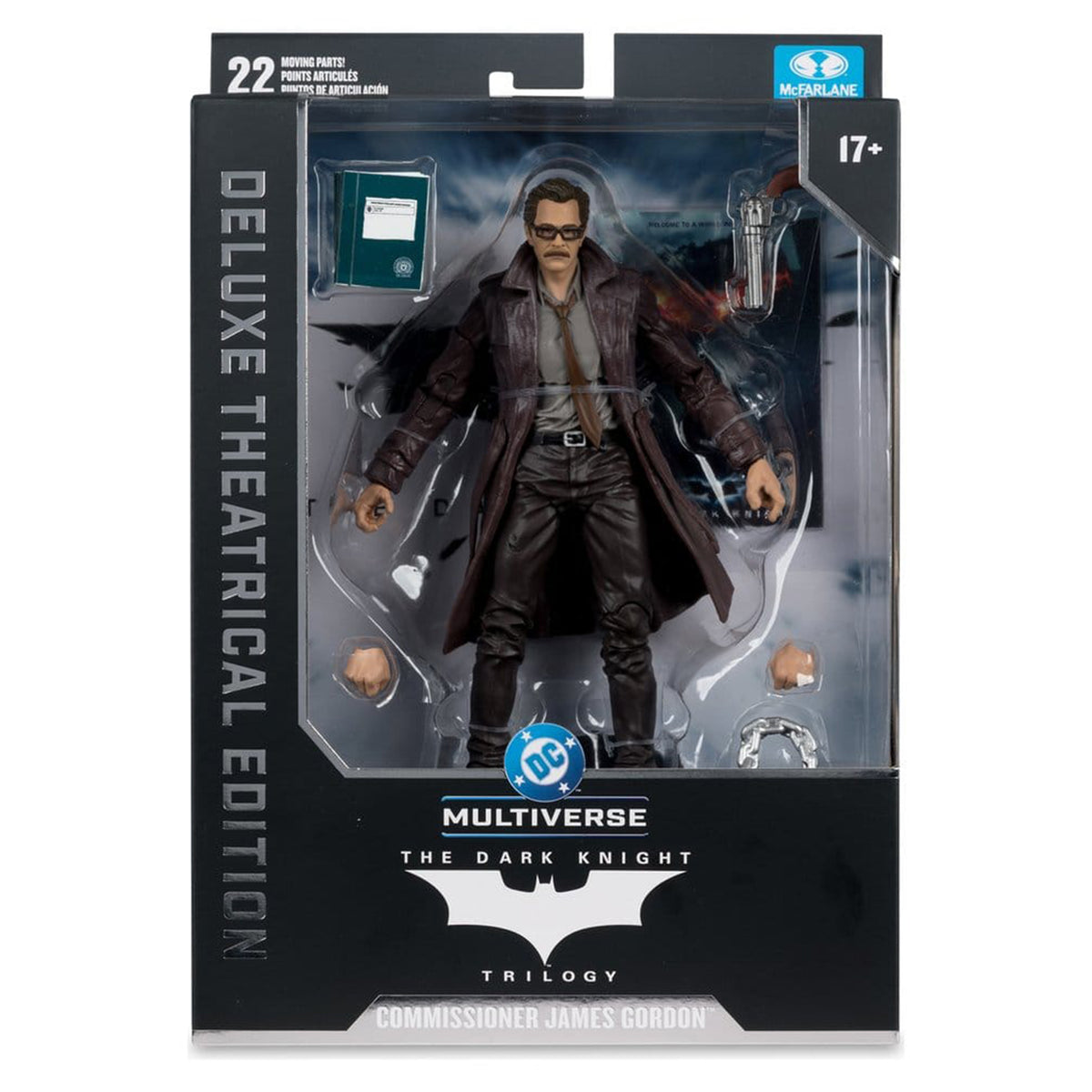 The Dark Knight Commissioner Gordon Deluxe DC Multiverse McFarlane Action Figure