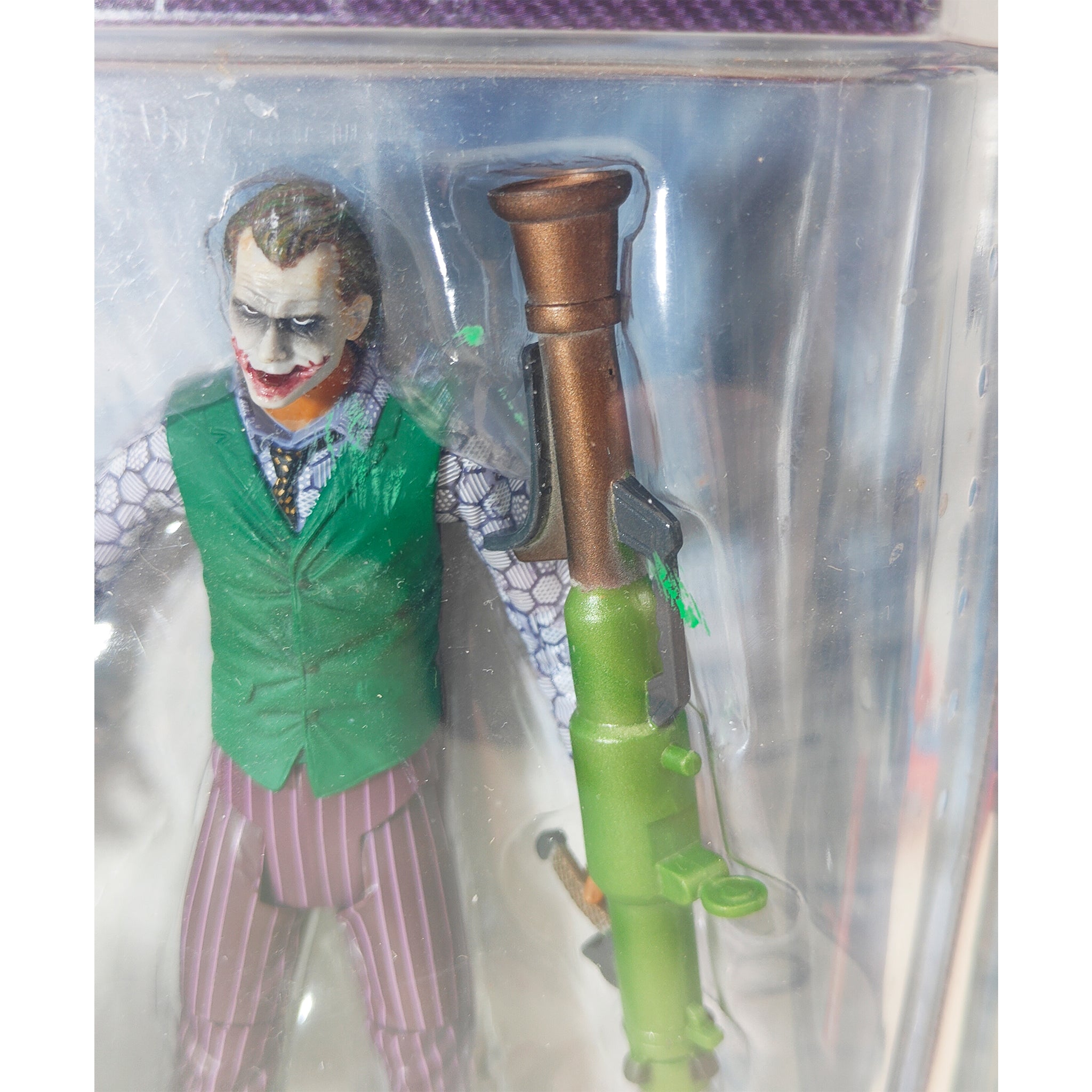 The Joker The Dark Knight Movie Masters Mattel  Action Figure – Batman, Mattel, 15 cm, pre-owned collector piece, Uncanny Collectibles Dublin Ireland