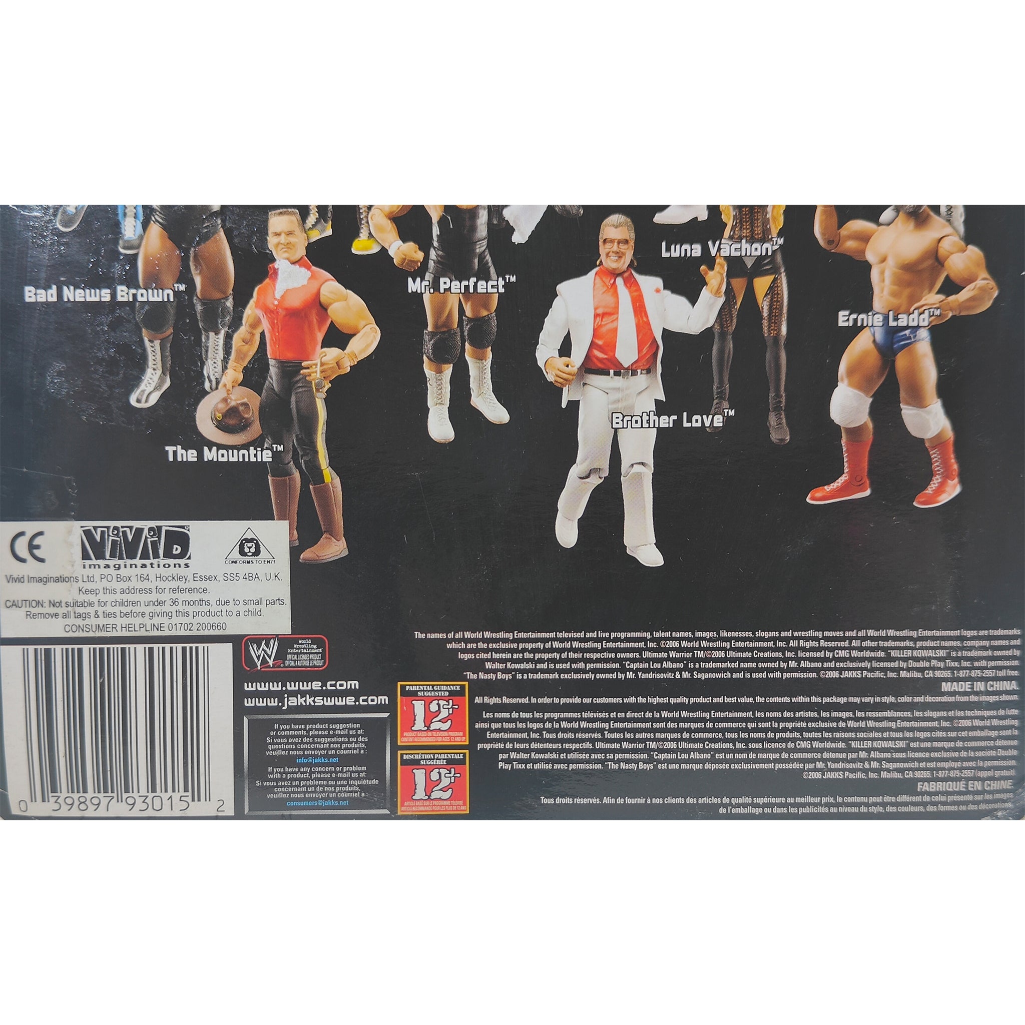 The Mountie WWE Classic Superstars Series 13 Jakks Pacific Action Figure 2006 18cm – WWE, JAKKS Pacific, 18 cm, 2006, pre-owned collector piece, Uncanny Collectibles Dublin Ireland