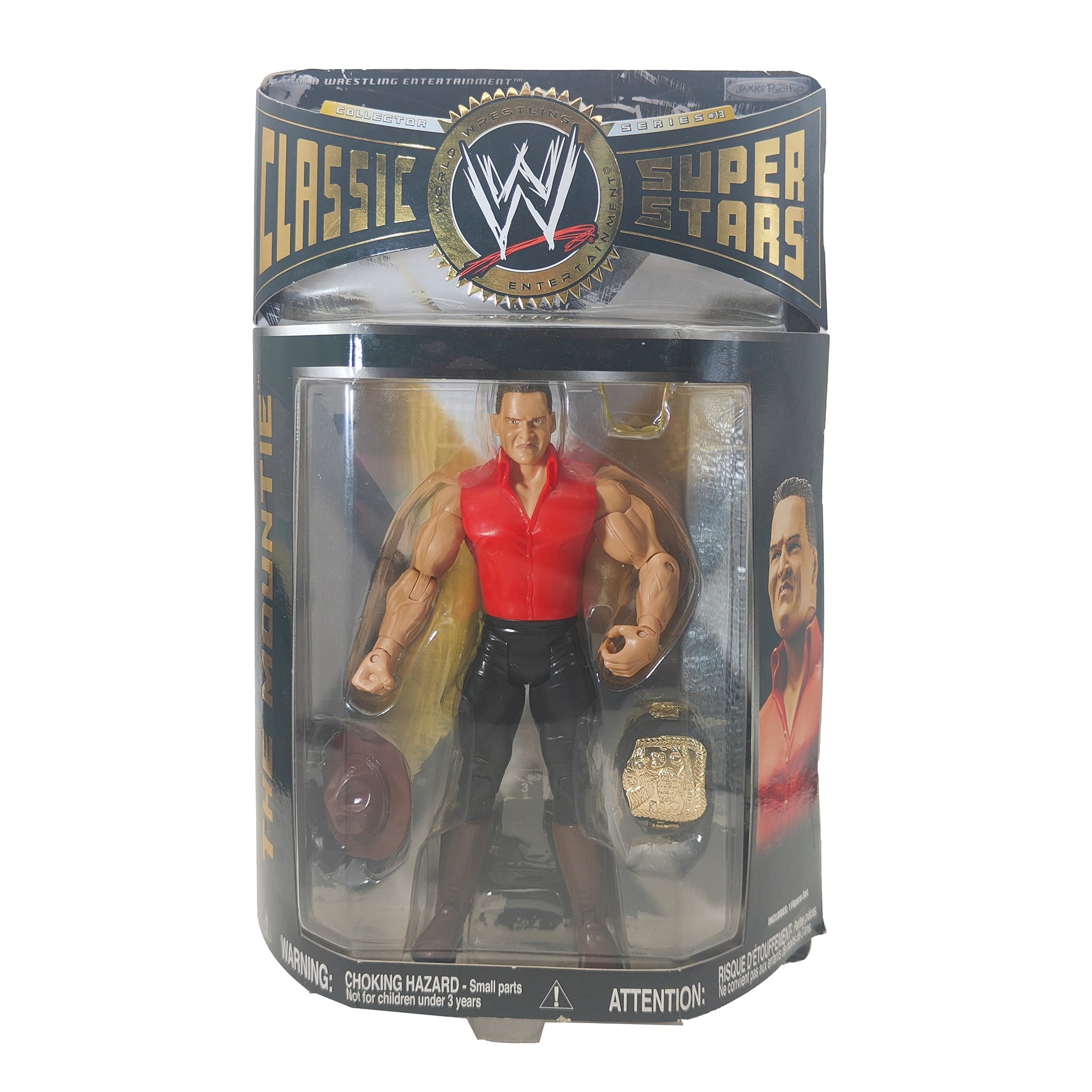 The Mountie WWE Classic Superstars Series 13 Jakks Pacific Action Figure 2006 18cm – WWE, JAKKS Pacific, 18 cm, 2006, pre-owned collector piece, Uncanny Collectibles Dublin Ireland