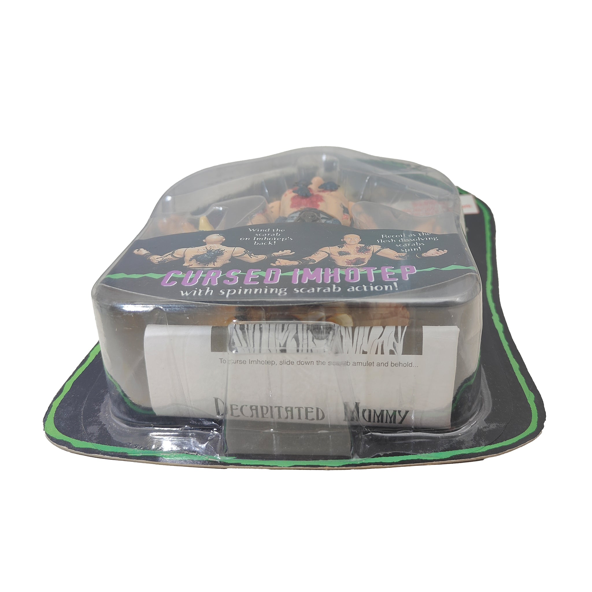 The Mummy Cursed Imhotep Toy Island Action Figure 1998 15cm – Movie Icons & Heroes, Vintage Brands, 15 cm, 1998, pre-owned collector piece, Uncanny Collectibles Dublin Ireland