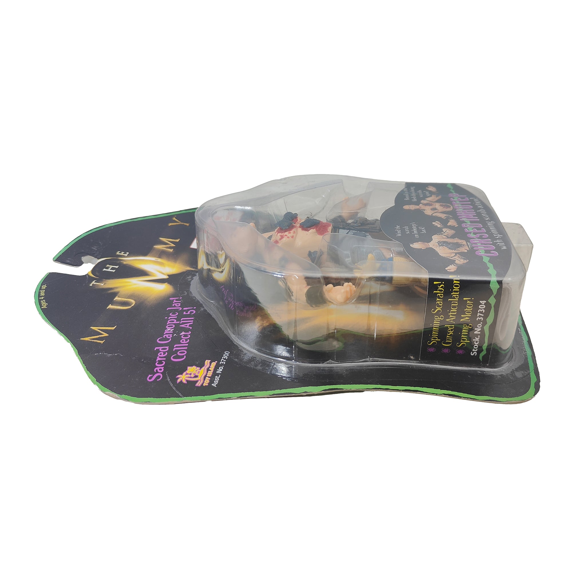 The Mummy Cursed Imhotep Toy Island Action Figure 1998 15cm – Movie Icons & Heroes, Vintage Brands, 15 cm, 1998, pre-owned collector piece, Uncanny Collectibles Dublin Ireland