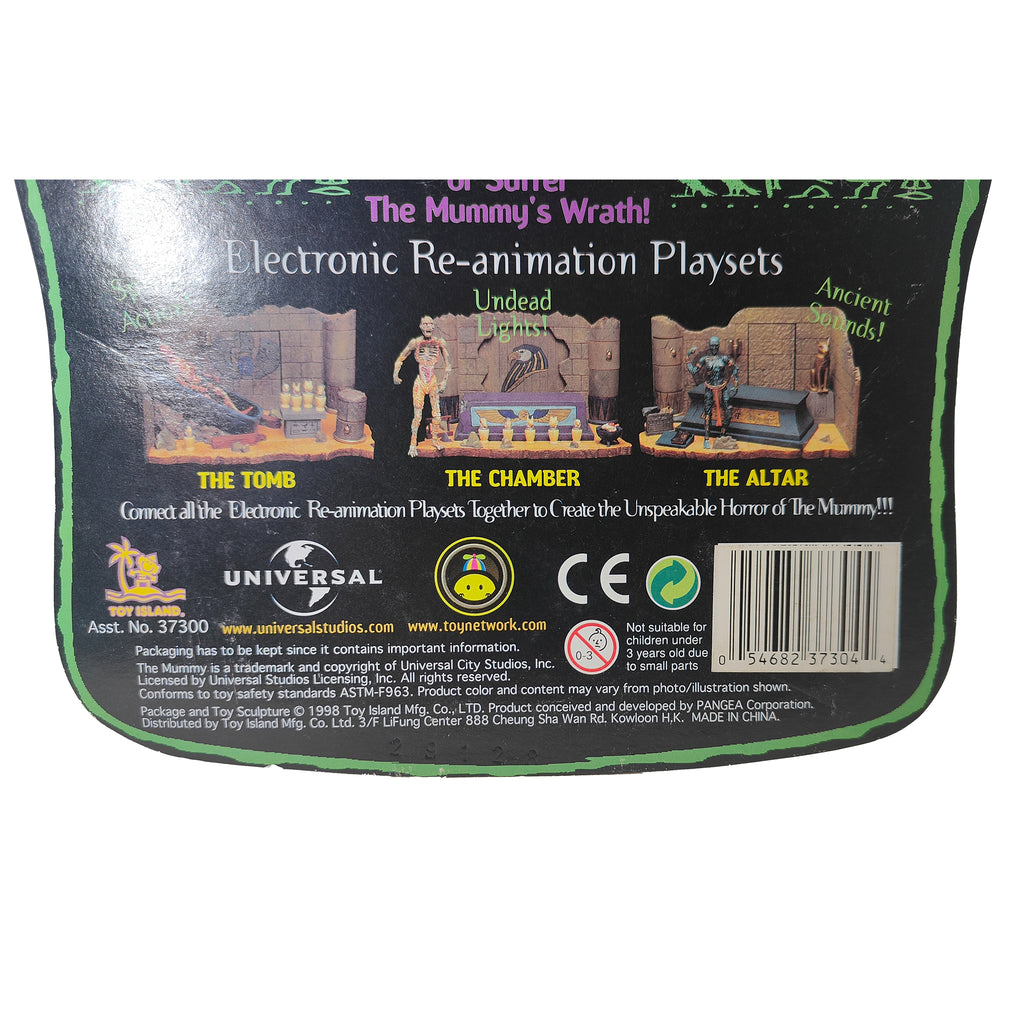 The Mummy Cursed Imhotep Toy Island Action Figure 1998 15cm – Movie Icons & Heroes, Vintage Brands, 15 cm, 1998, pre-owned collector piece, Uncanny Collectibles Dublin Ireland