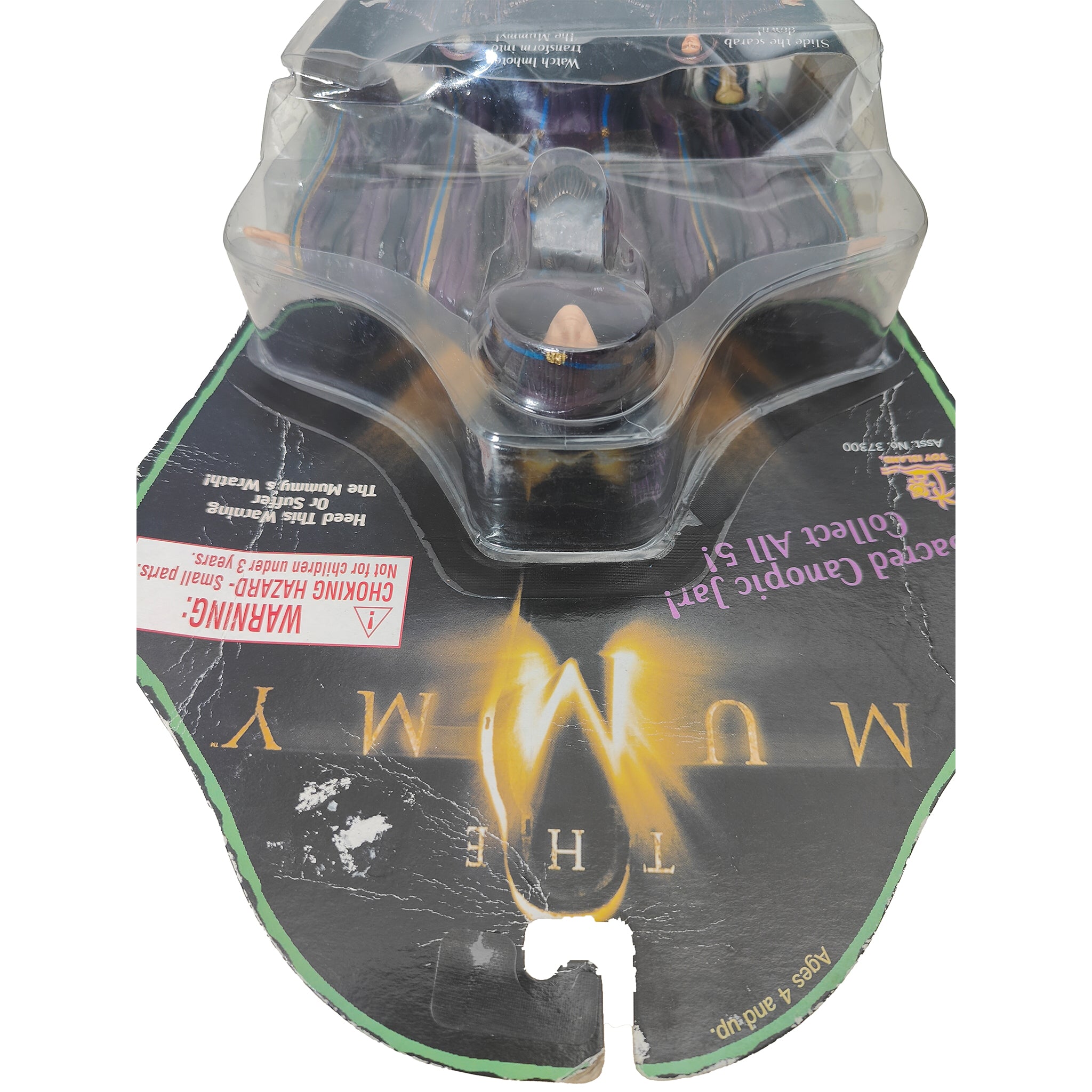 The Mummy Cursed Mummy Toy Island Action Figure 1998 15cm – Movie Icons & Heroes, Vintage Brands, 15 cm, 1998, pre-owned collector piece, Uncanny Collectibles Dublin Ireland