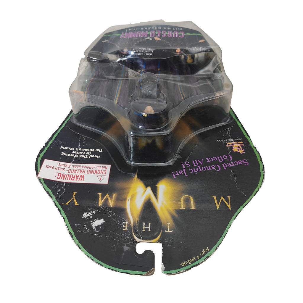 The Mummy Cursed Mummy Toy Island Action Figure 1998 15cm – Movie Icons & Heroes, Vintage Brands, 15 cm, 1998, pre-owned collector piece, Uncanny Collectibles Dublin Ireland