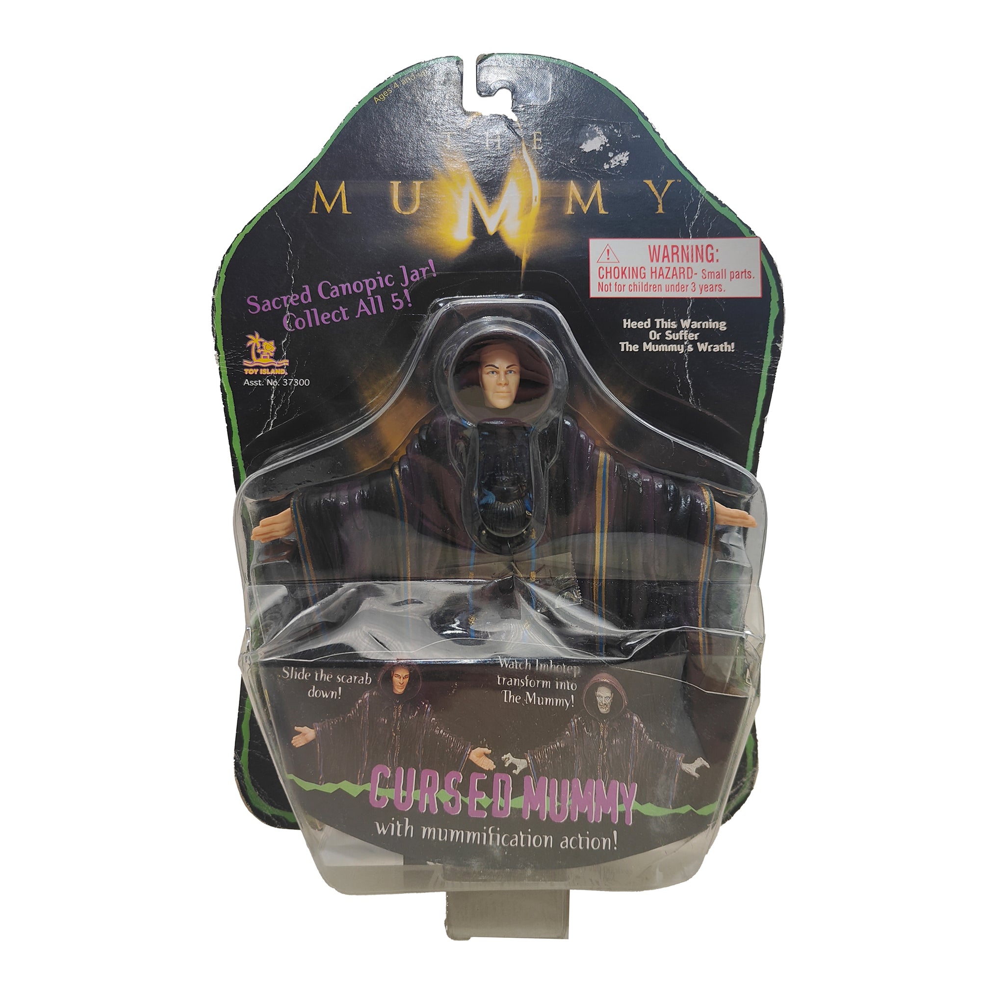 The Mummy Cursed Mummy Toy Island Action Figure 1998 15cm