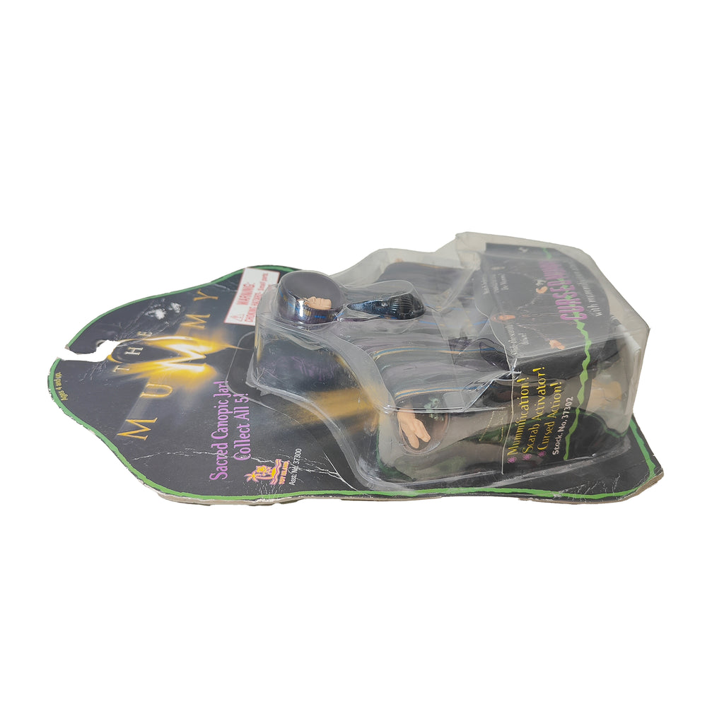 The Mummy Cursed Mummy Toy Island Action Figure 1998 15cm – Movie Icons & Heroes, Vintage Brands, 15 cm, 1998, pre-owned collector piece, Uncanny Collectibles Dublin Ireland
