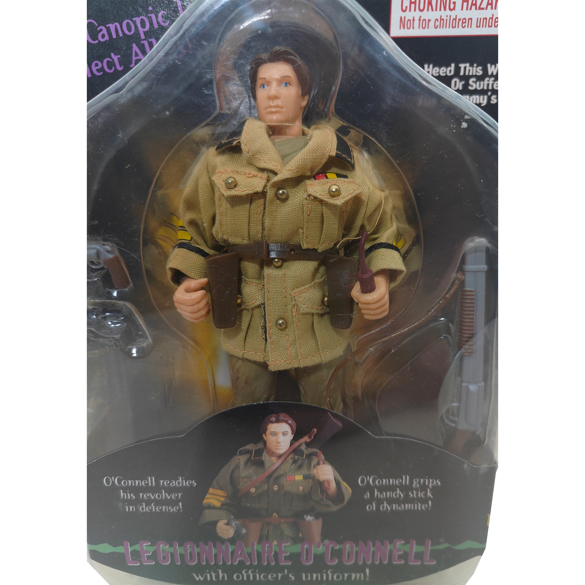 The Mummy Legionnaire Rick O Connell Toy Island Action Figure 1998 15cm – Movie Icons & Heroes, Vintage Brands, 15 cm, 1998, pre-owned collector piece, Uncanny Collectibles Dublin Ireland
