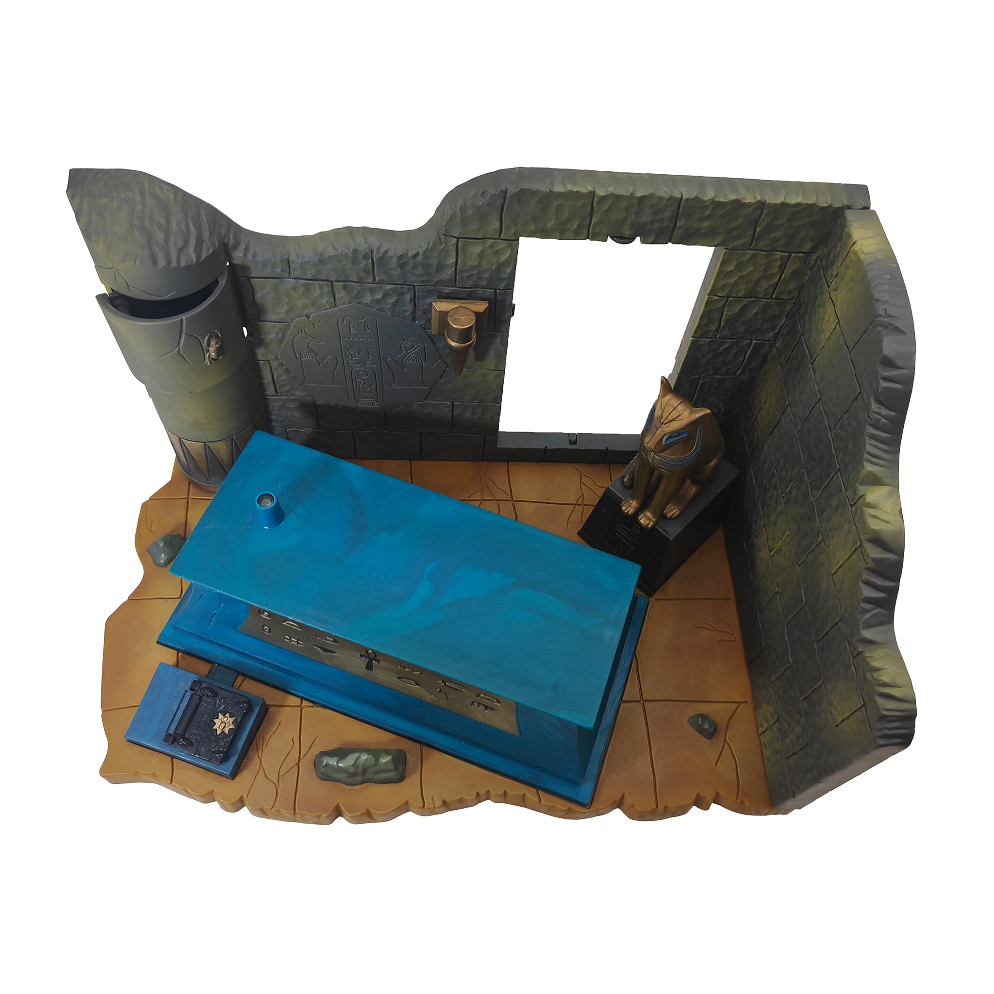 The Mummy The Altar Electronic Re-Animation Playset Toy Island 1998 – Movie Icons & Heroes, Vintage Brands, 15 cm, 1998, pre-owned collector piece, Uncanny Collectibles Dublin Ireland