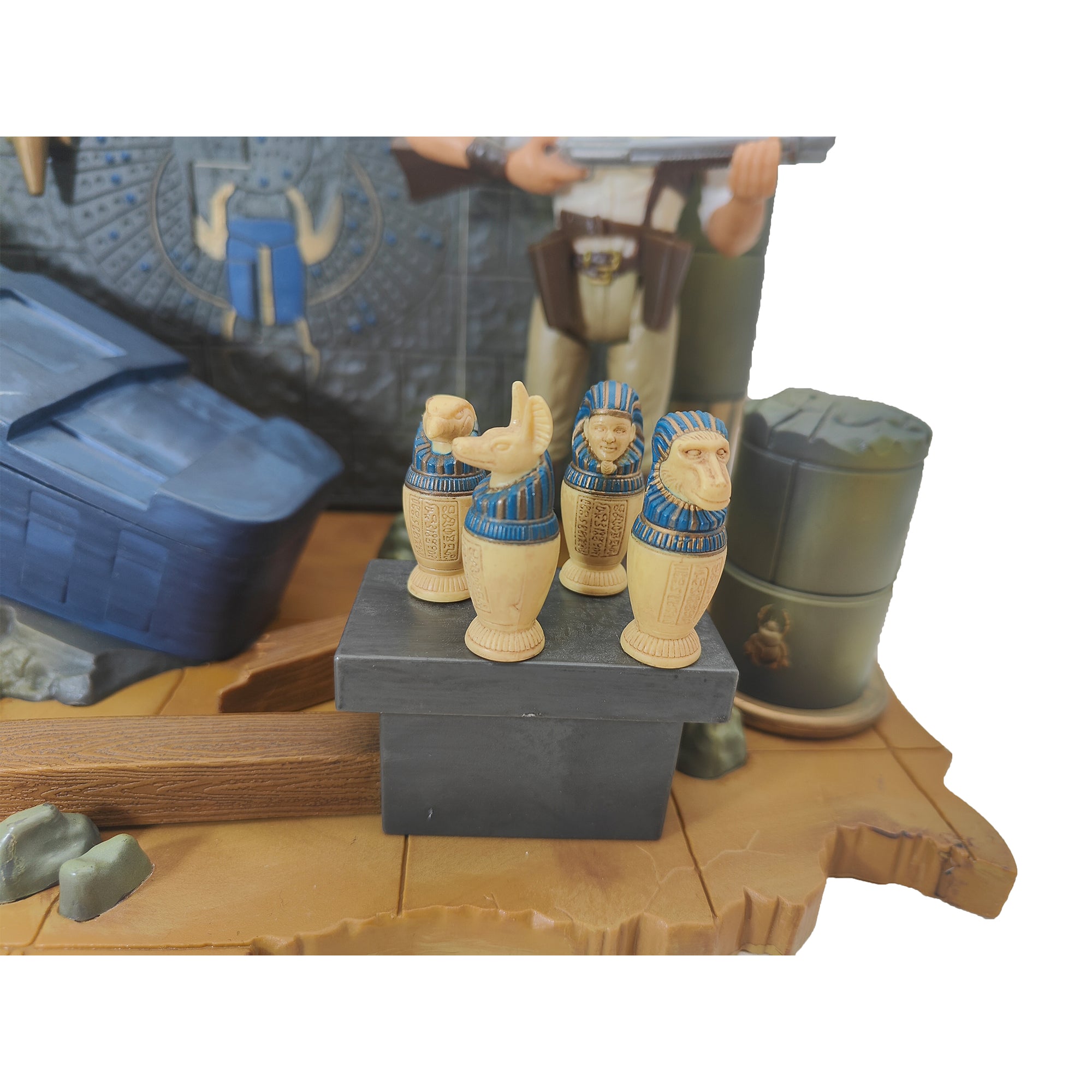 The Mummy The Tomb Electronic Re-Animation Playset Toy Island 1998