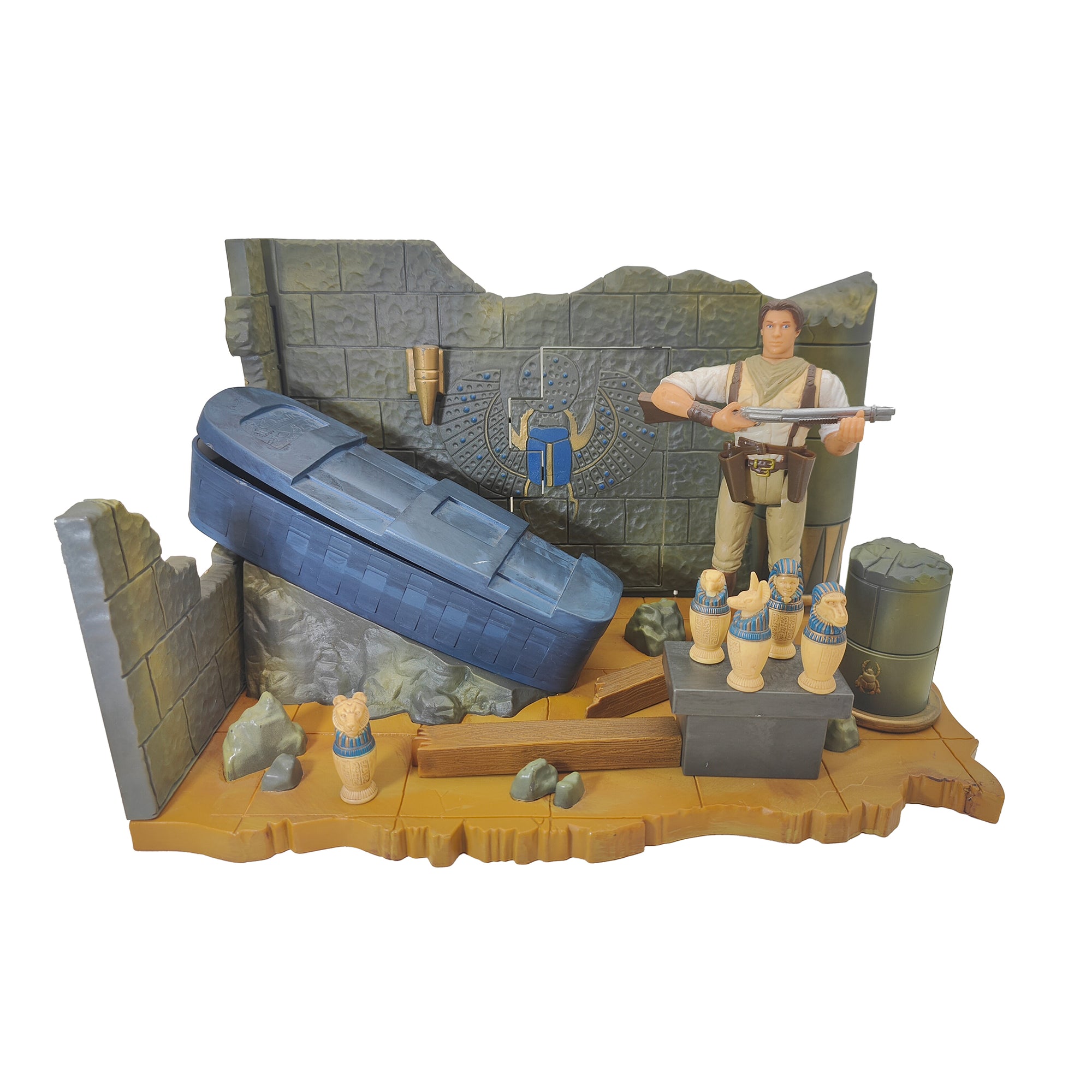 The Mummy The Tomb Electronic Re-Animation Playset Toy Island 1998