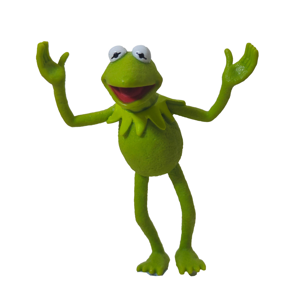 The Muppets Kermit Miss Piggy Fozzie Bear Disney Parks PVC Figure Bundle 2011