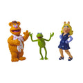 The Muppets Kermit Miss Piggy Fozzie Bear Disney Parks PVC Figure Bundle 2011
