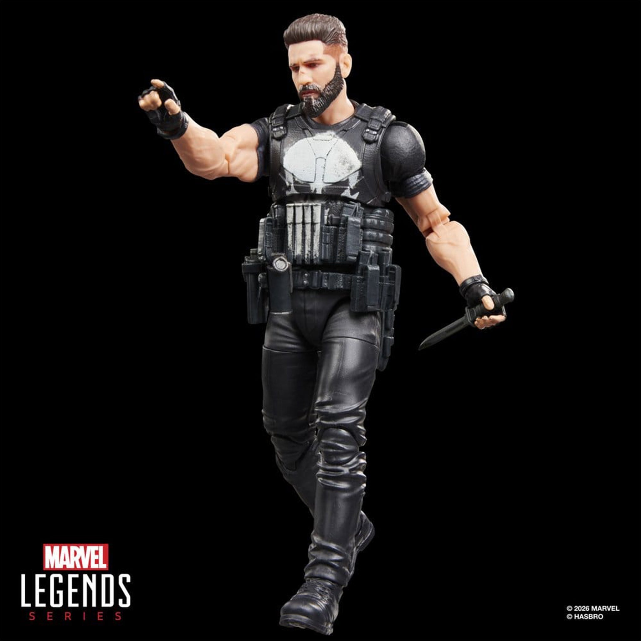 The Punisher Frank Castle TV Series Marvel Legends Action Figure