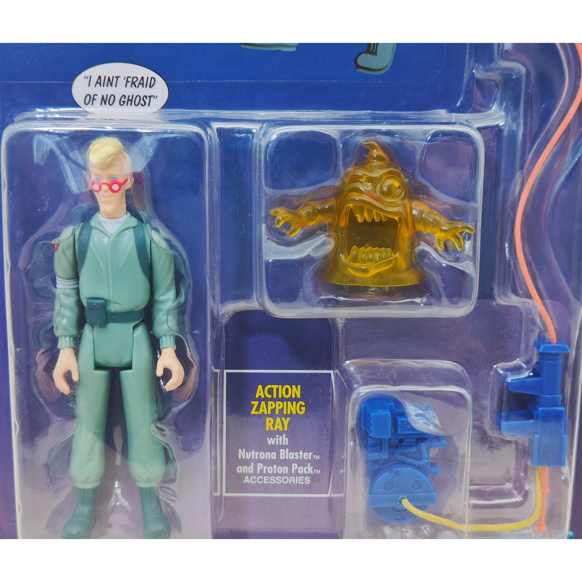 The Real Ghostbusters Egon Spengler and Gulper Ghost Action Figure 2020 15cm