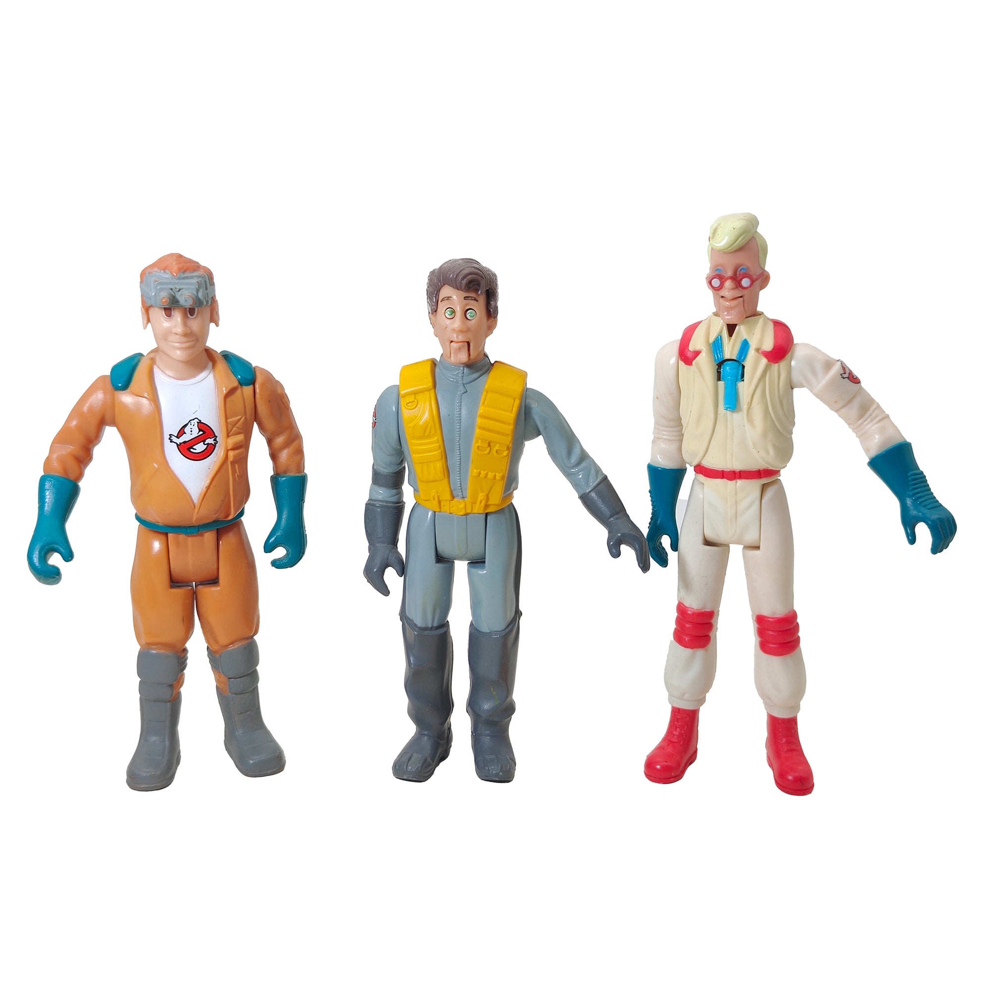 The Real Ghostbusters Fright Features Kenner 3 Piece Action Figure Bundle 1987 15cm