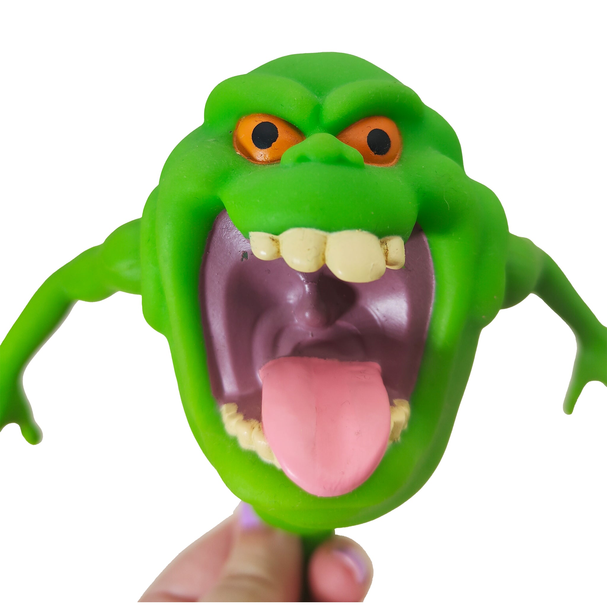 The Real Ghostbusters Green Ghost Slimer Kenner Action Figure 1986 – Ghostbusters, Kenner, 15 cm, 1986, pre-owned collector piece, Uncanny Collectibles Dublin Ireland