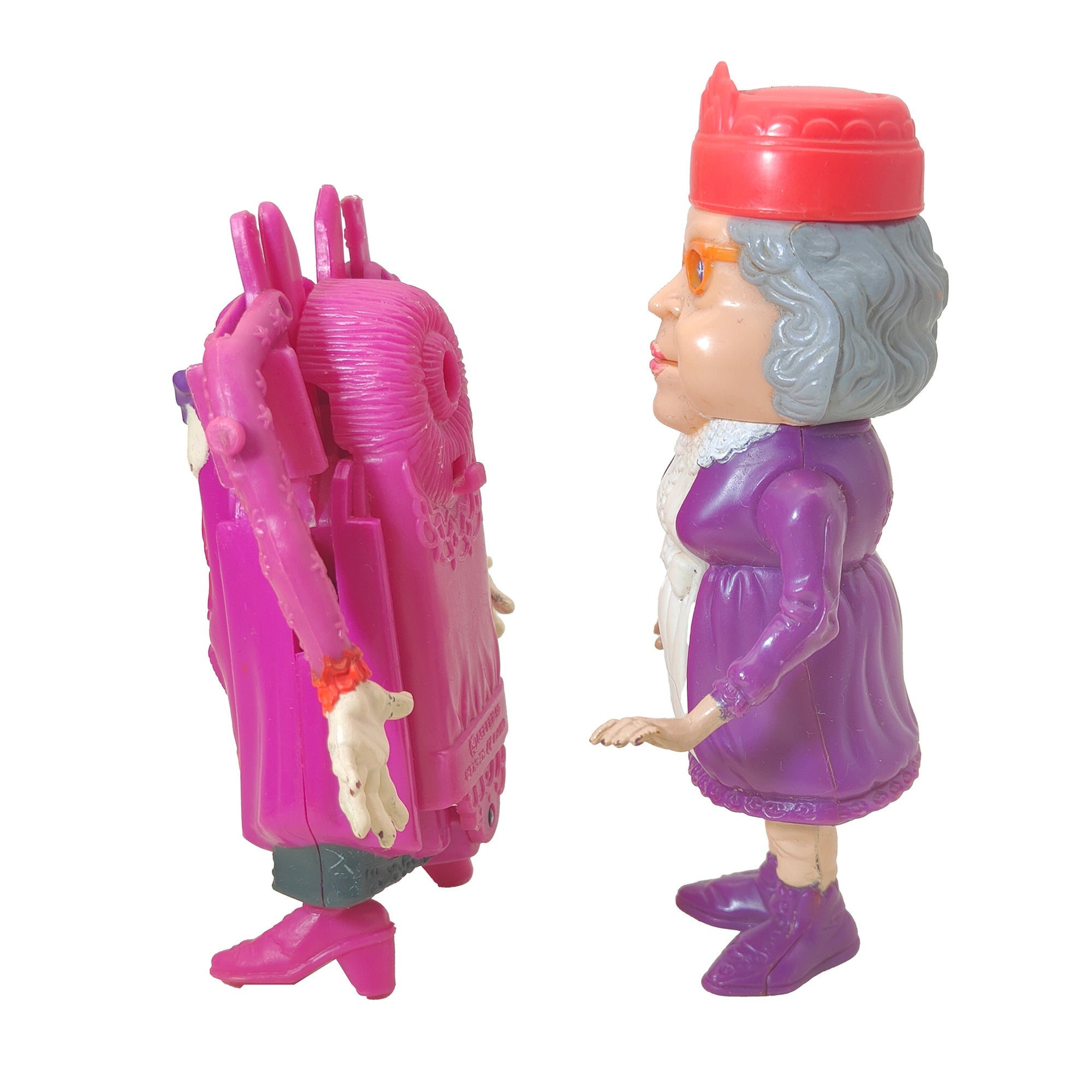 The Real Ghostbusters Haunted Humans Granny Gross Ghost Kenner Action Figure 1988 15cm