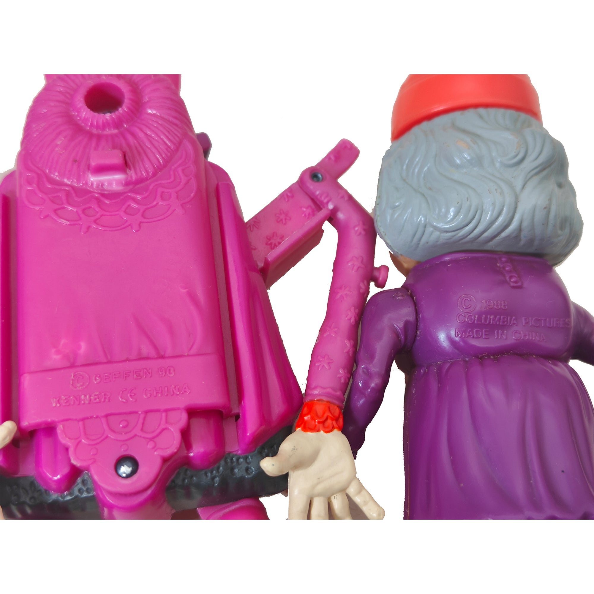 The Real Ghostbusters Haunted Humans Granny Gross Ghost Kenner Action Figure 1988 15cm