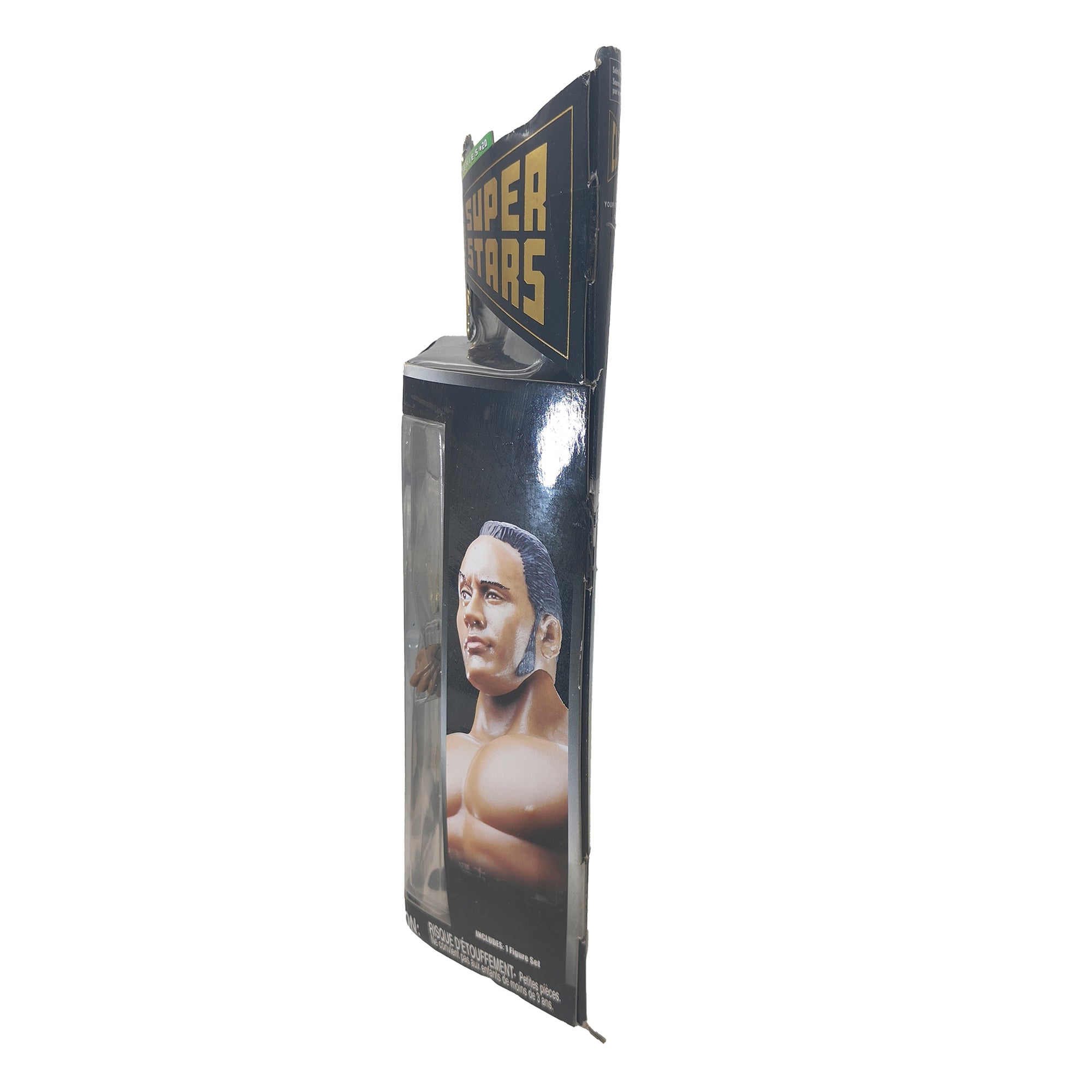 The Rock WWE Classic Superstars Series 20 Jakks Pacific Action Figure 2008 18cm