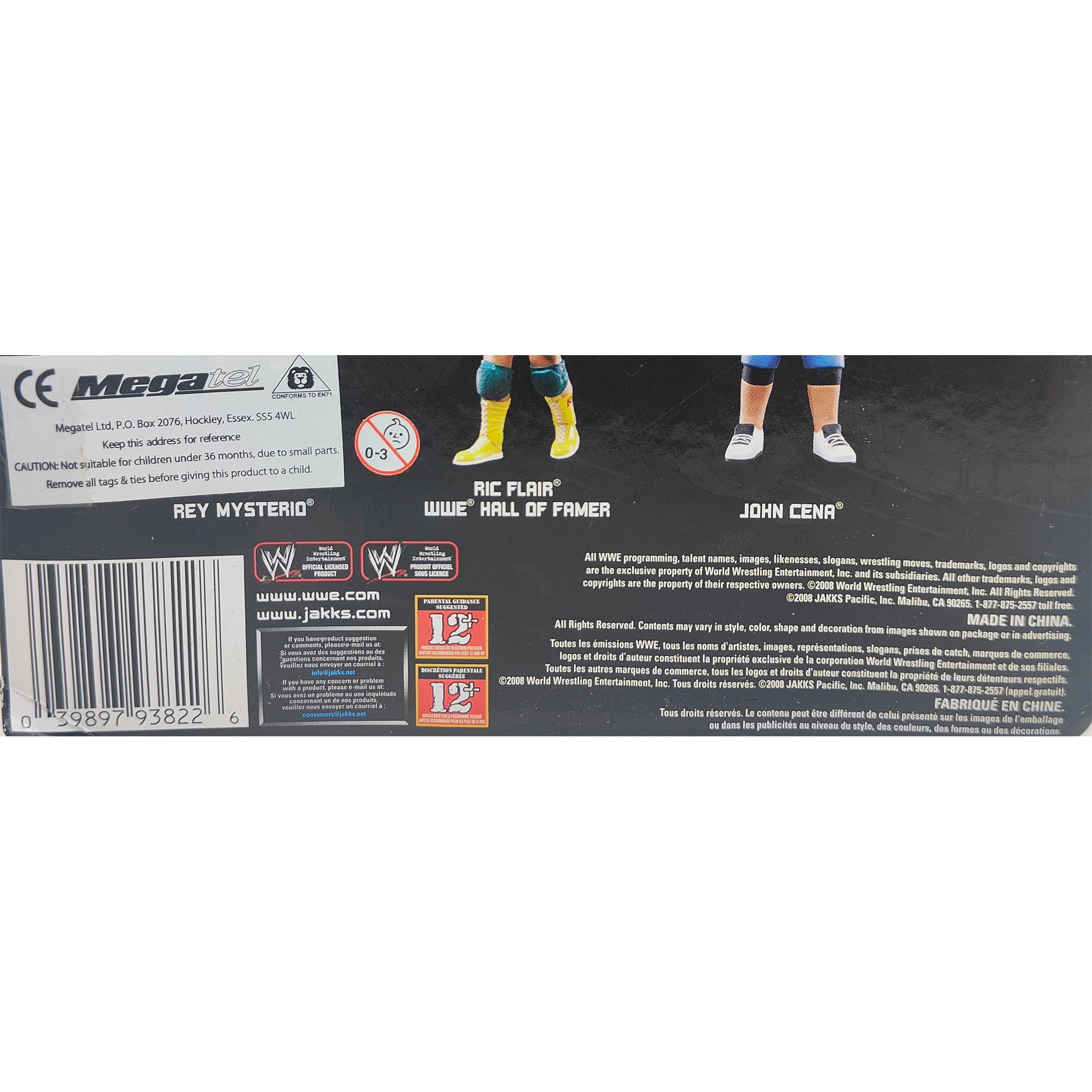 The Rock WWE Classic Superstars Series 20 Jakks Pacific Action Figure 2008 18cm – WWE, JAKKS Pacific, 18 cm, 2008, pre-owned collector piece, Uncanny Collectibles Dublin Ireland