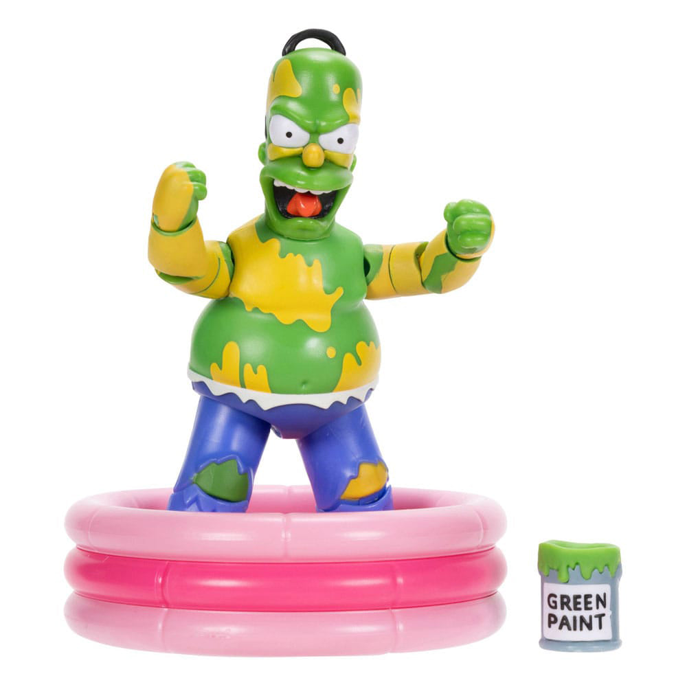 The Simpsons Furious Homer Jakks Pacific Premium Action Figure – The Simpsons, JAKKS Pacific, 13 cm, 2024, brand new collector item, Uncanny Collectibles Dublin Ireland