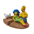 The Simpsons Homer and Marge Gentle Giant Busts Ups Mini Diorama – The Simpsons, Gentle Giant Studios, 7 cm, pre-owned collector piece, Uncanny Collectibles Dublin Ireland