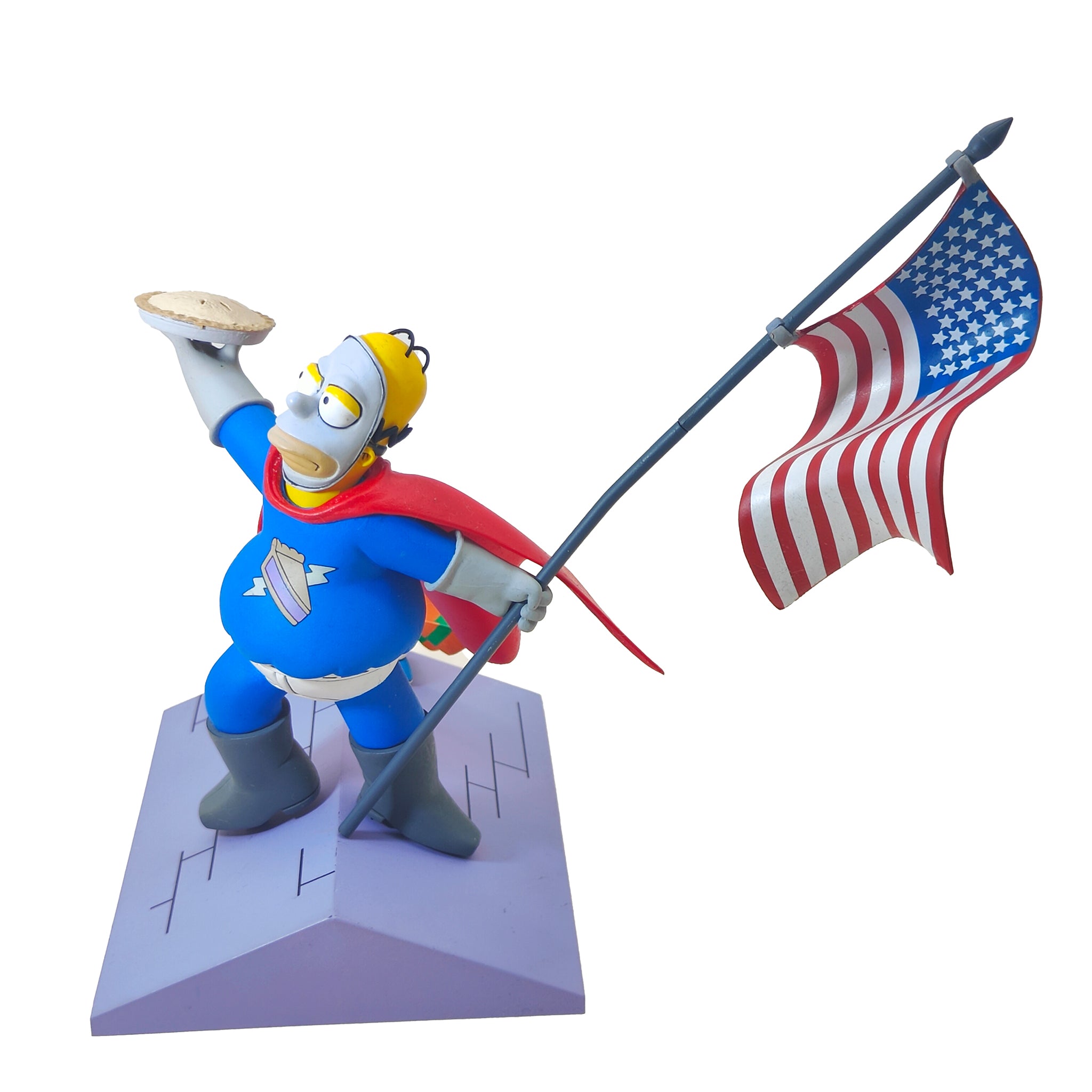 The Simpsons Homer Pie Man Bart Cupcake Kid McFarlane Figure Set 2007