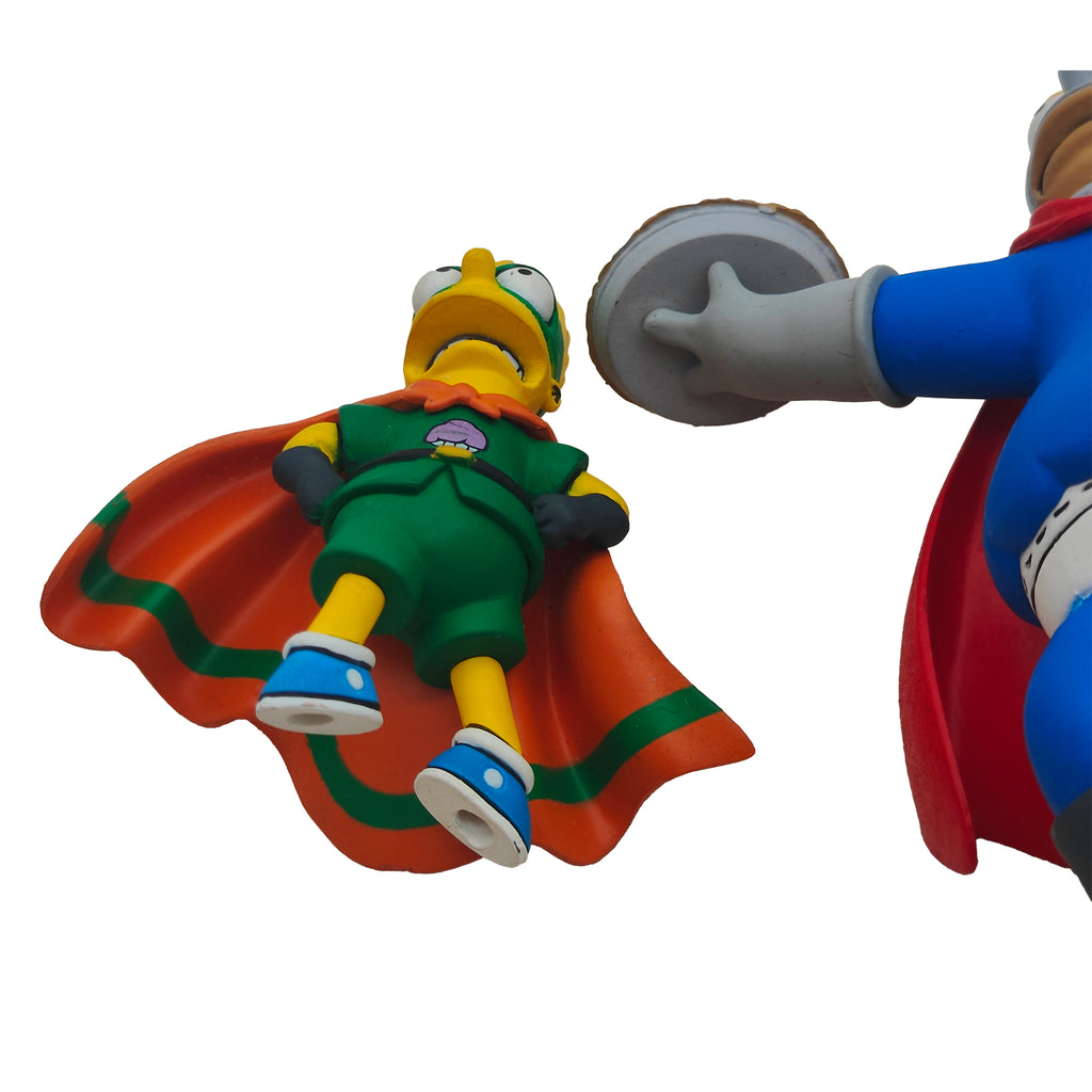 The Simpsons Homer Pie Man Bart Cupcake Kid McFarlane Figure Set 2007