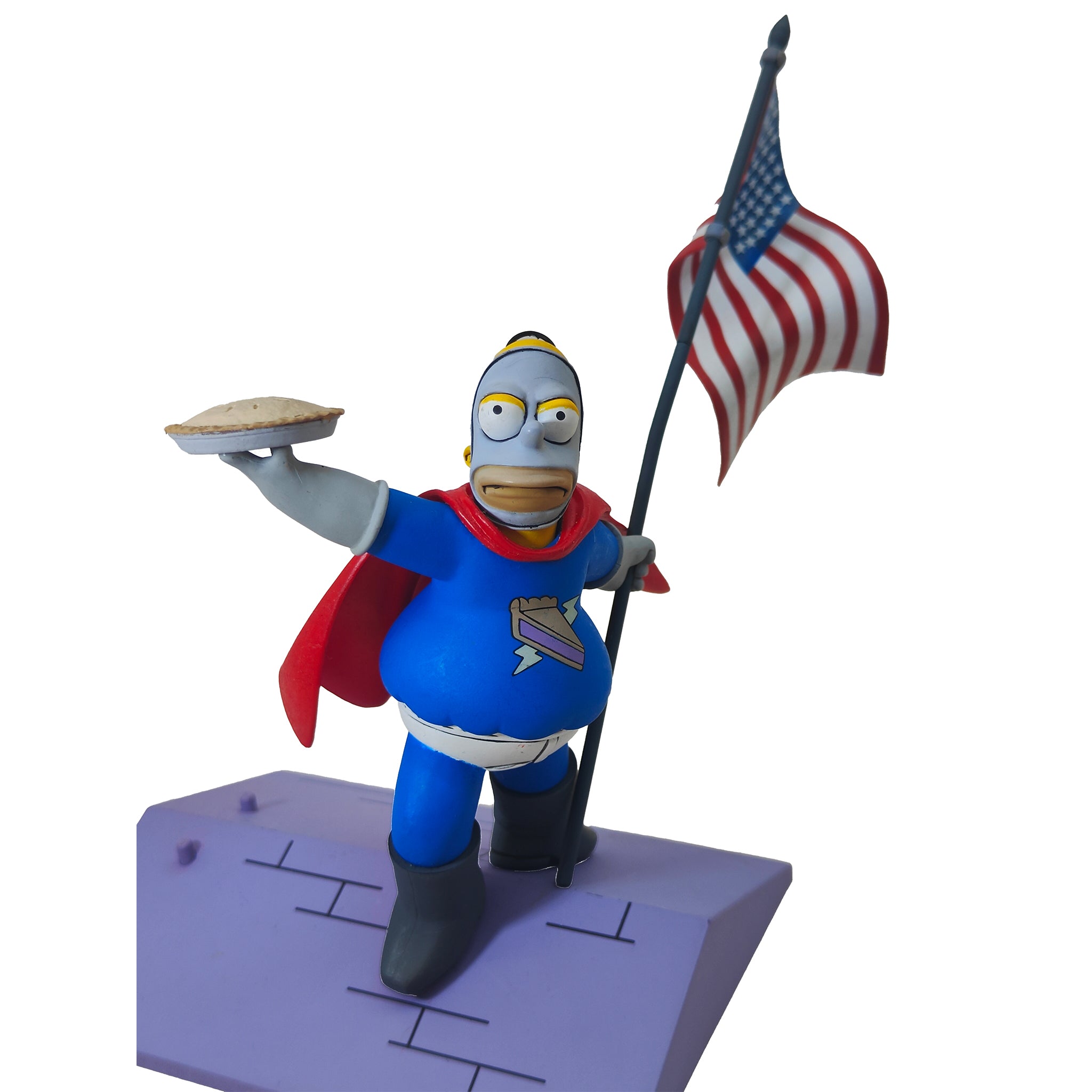 The Simpsons Homer Pie Man Bart Cupcake Kid McFarlane Figure Set 2007