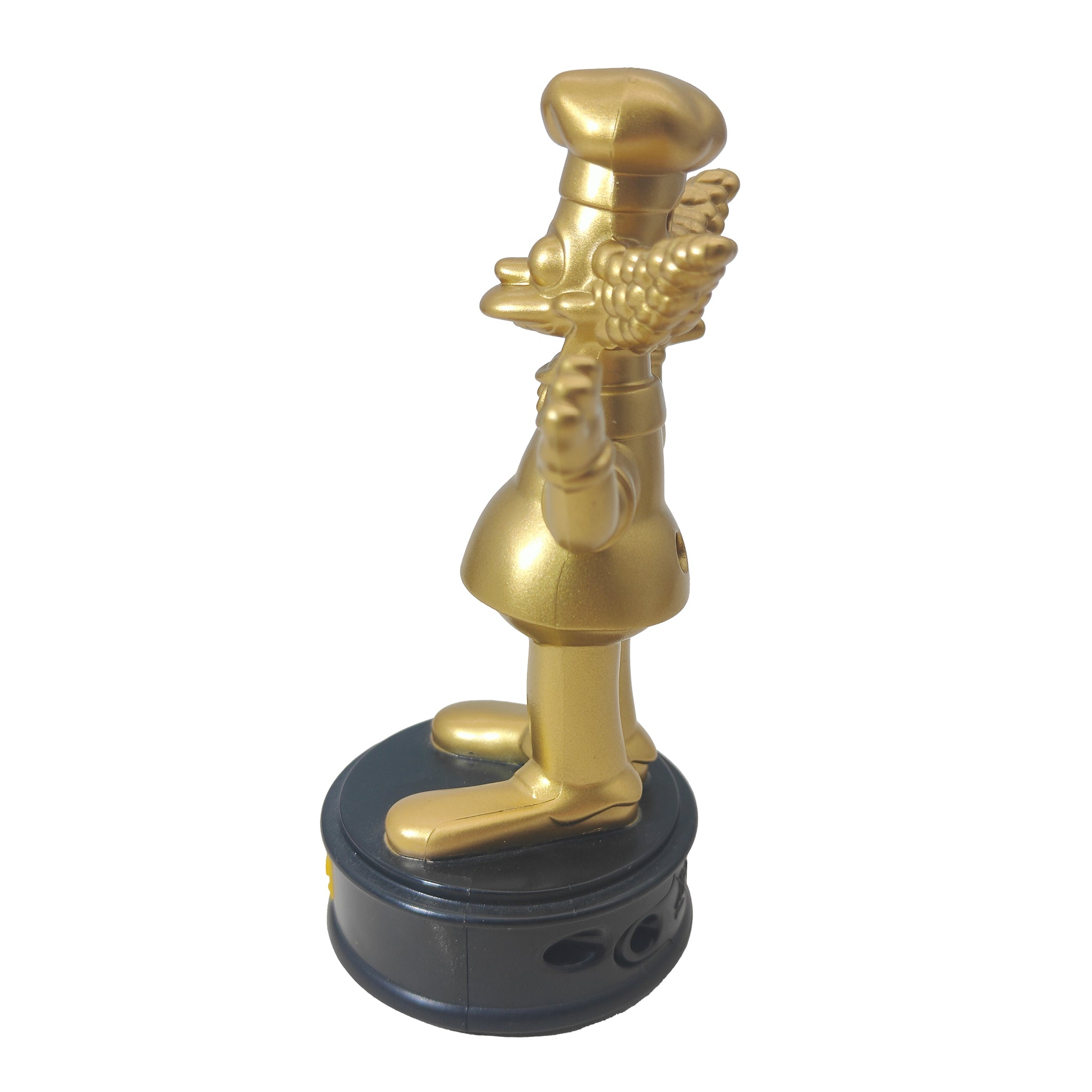 The Simpsons Movie Krusty the Clown Gold Talking Statue Burger King 2007