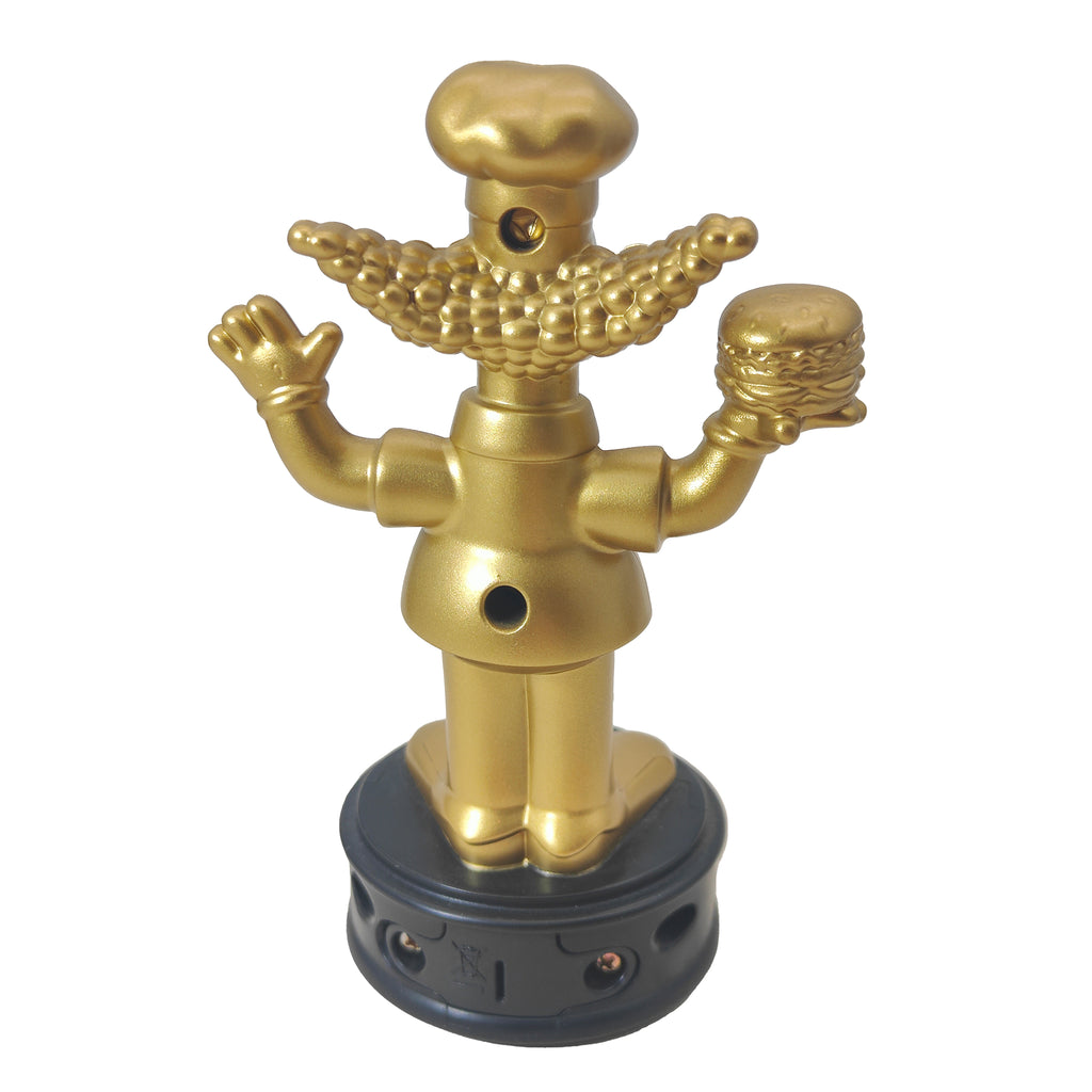 The Simpsons Movie Krusty the Clown Gold Talking Statue Burger King 2007