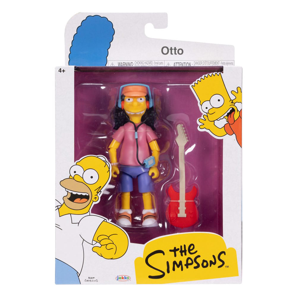 Buy The Simpsons Otto Jakks Pacific 13 Cm Action Figure collectible online at Uncanny Collectibles