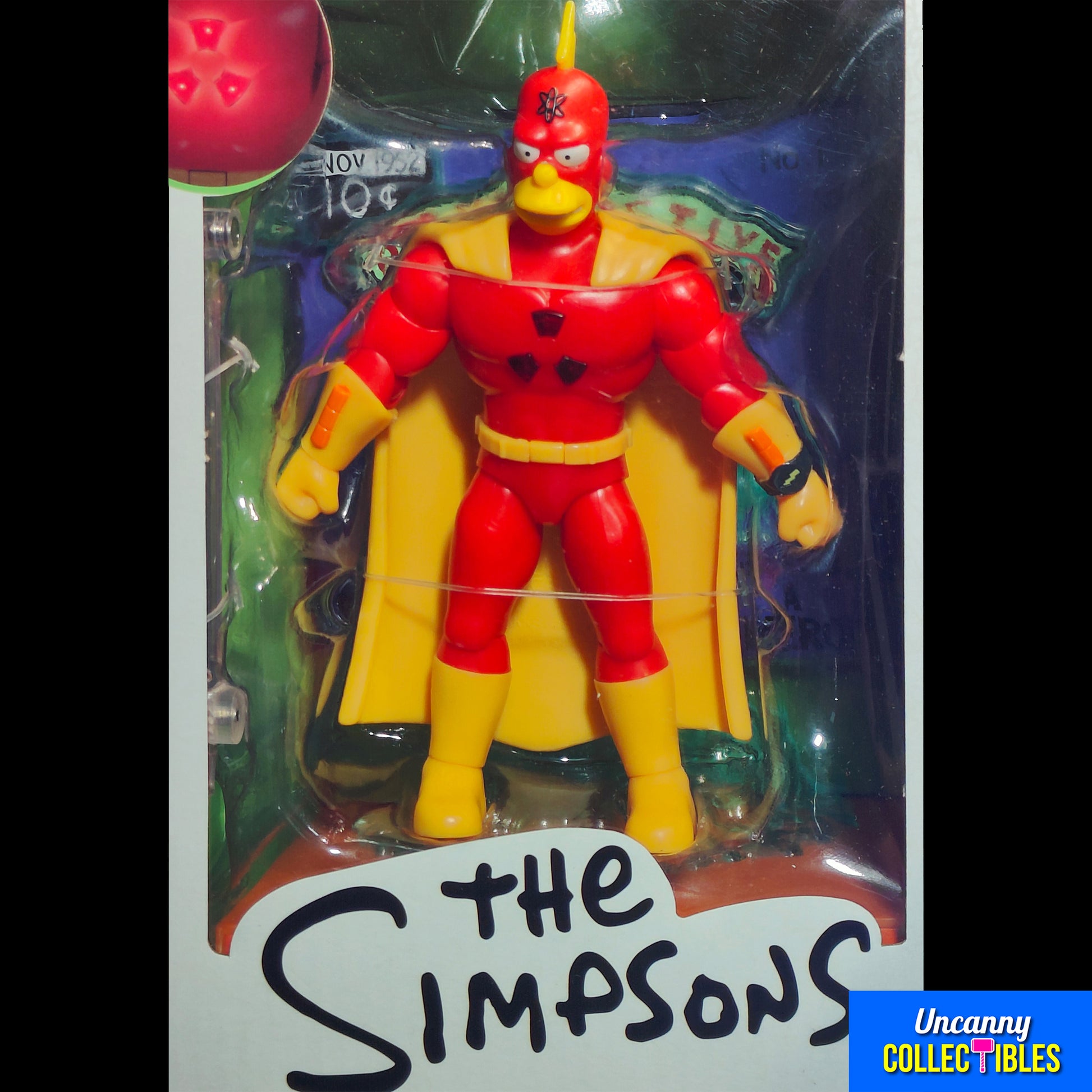 The Simpsons Radioactive Man Jakks Pacific Premium Action Figure