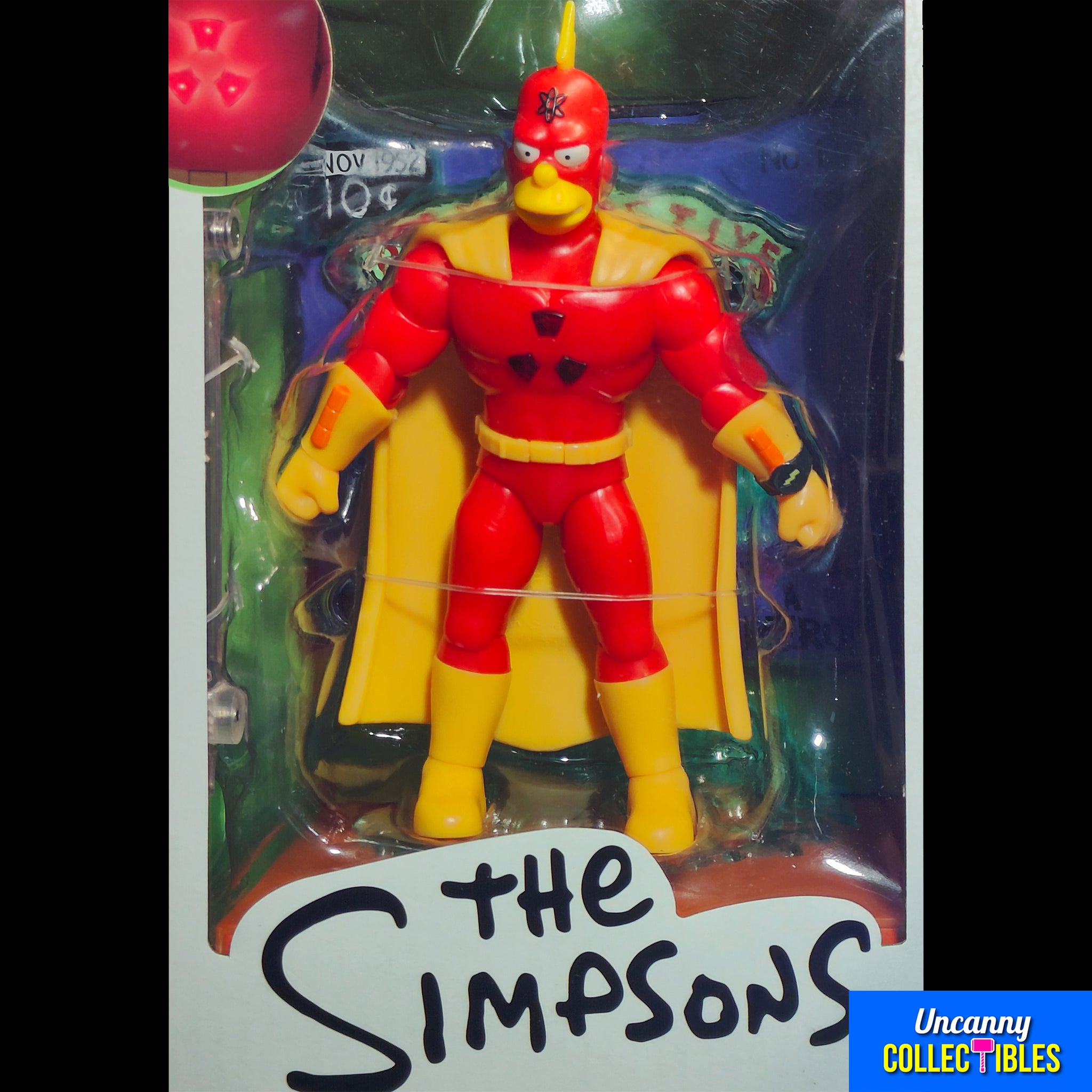 The Simpsons Radioactive Man Jakks Pacific Premium Action Figure – The Simpsons, JAKKS Pacific, 13 cm, 2024, brand new collector item, Uncanny Collectibles Dublin Ireland