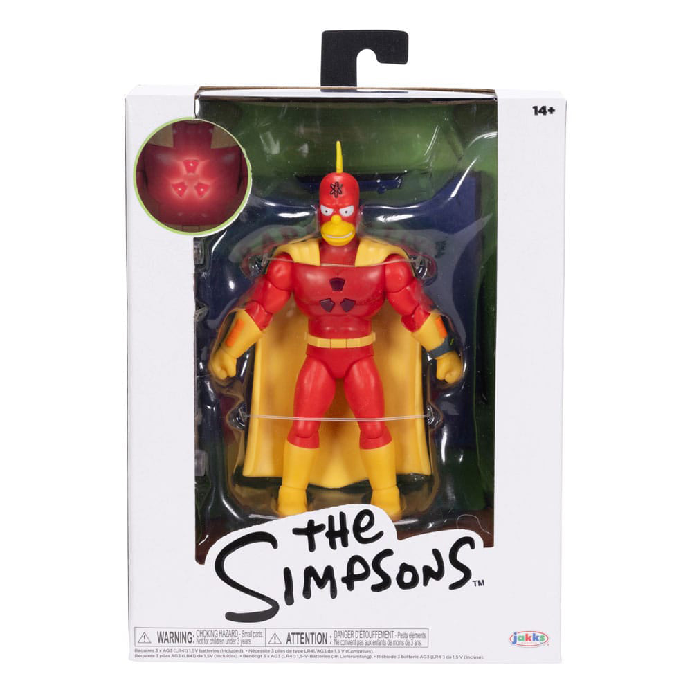 The Simpsons Radioactive Man Jakks Pacific Premium Action Figure – The Simpsons, JAKKS Pacific, 13 cm, 2024, brand new collector item, Uncanny Collectibles Dublin Ireland