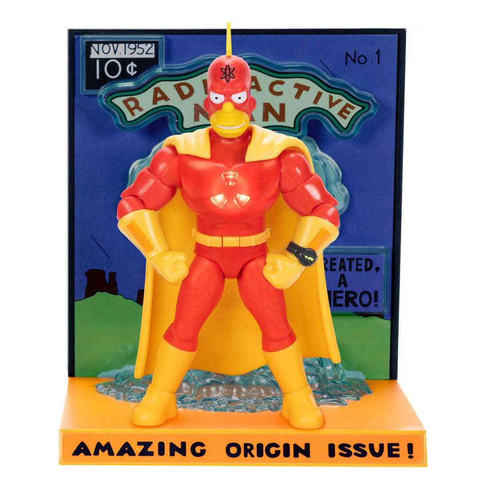 The Simpsons Radioactive Man Jakks Pacific Premium Action Figure – The Simpsons, JAKKS Pacific, 13 cm, 2024, brand new collector item, Uncanny Collectibles Dublin Ireland