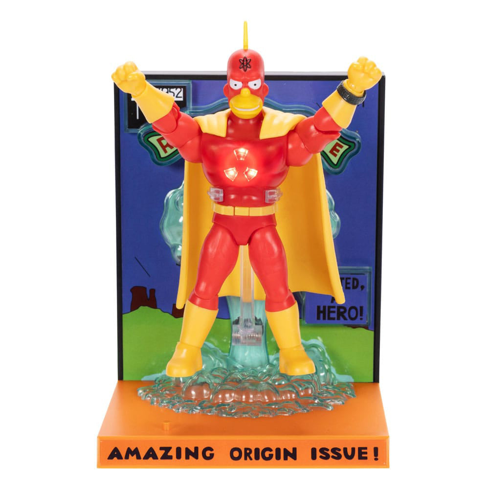 The Simpsons Radioactive Man Jakks Pacific Premium Action Figure – The Simpsons, JAKKS Pacific, 13 cm, 2024, brand new collector item, Uncanny Collectibles Dublin Ireland
