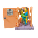 The Simpsons Skinner and Edna Krabapple Gentle Giant Busts Ups Mini Diorama