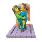 The Simpsons Skinner and Edna Krabapple Gentle Giant Busts Ups Mini Diorama