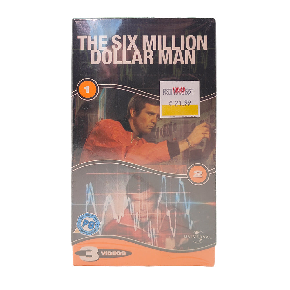 Buy The Six Million Dollar Man 9 Episode 3 Video VHS Box Set 2003 online at Uncanny Collectibles - Fast Delivery from Ireland