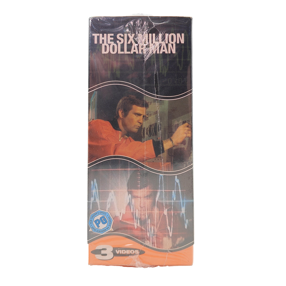The Six Million Dollar Man 9 Episode 3 Video VHS Box Set 2003