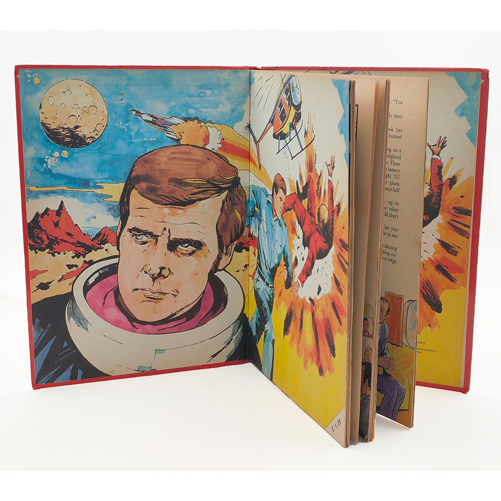 The Six Million Dollar Man Annual 1977 - Vintage Hardcover Book – Six Million Dollar Man, Vintage Brands, -, 1977, pre-owned collector piece, Uncanny Collectibles Dublin Ireland
