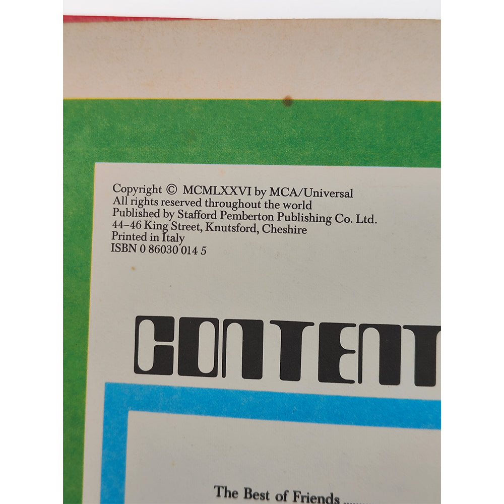 The Six Million Dollar Man Annual 1977 - Vintage Hardcover Book – Six Million Dollar Man, Vintage Brands, -, 1977, pre-owned collector piece, Uncanny Collectibles Dublin Ireland