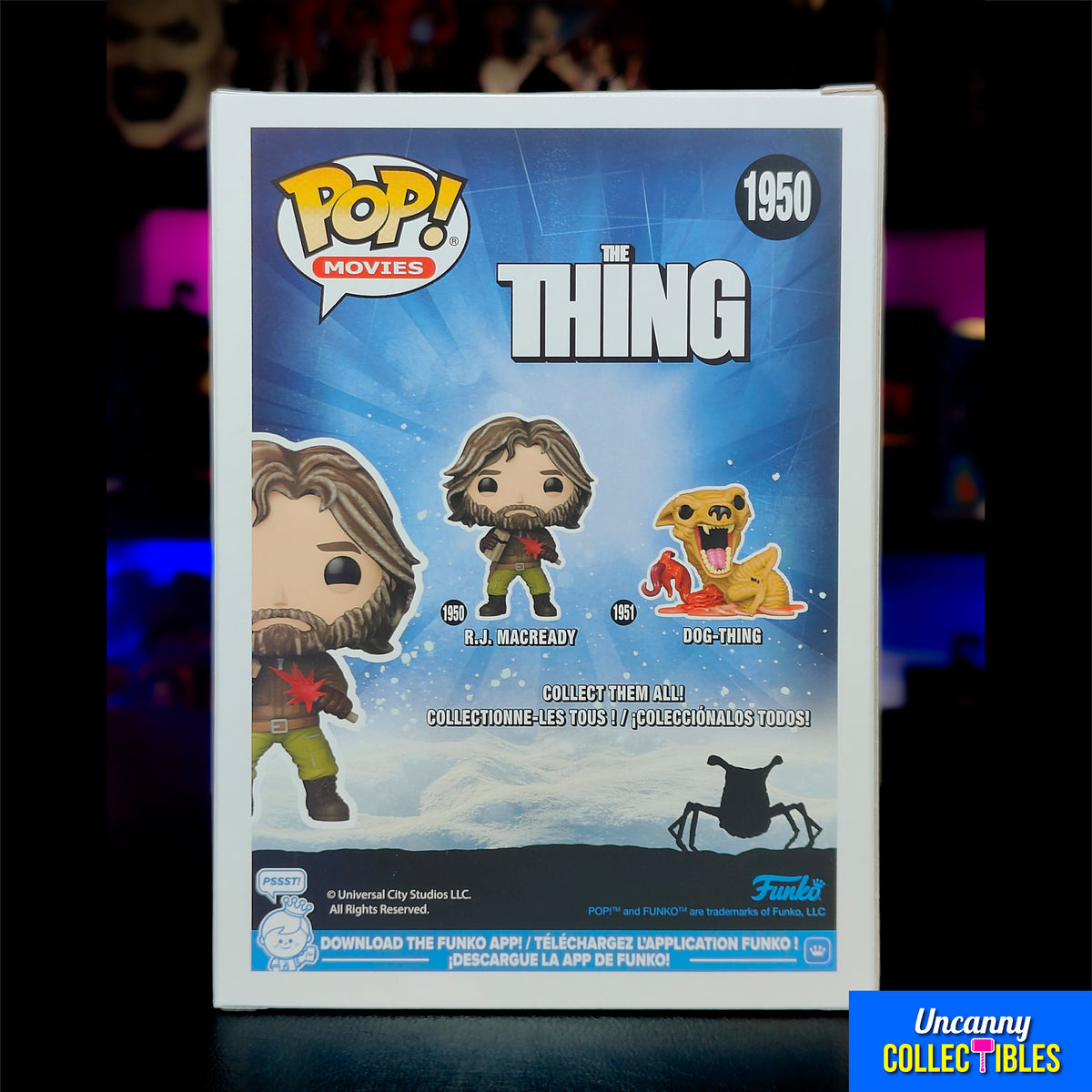 The Thing RJ MacReady Funko Pop 1950 Vinyl Figure