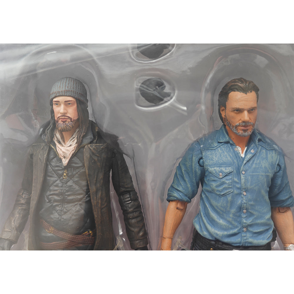 The Walking Dead Limited Edition Allies 3-Pack Rick Daryl Jesus McFarlane Toys 12 cm Action Figures 2018 – The Walking Dead, McFarlane Toys, 12 cm, 2018, pre-owned collector piece, Uncanny Collectibles Dublin Ireland