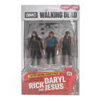 The Walking Dead Limited Edition Allies 3-Pack Rick Daryl Jesus McFarlane Toys 12 cm Action Figures 2018 – The Walking Dead, McFarlane Toys, 12 cm, 2018, pre-owned collector piece, Uncanny Collectibles Dublin Ireland