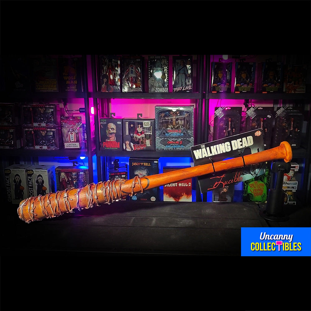The Walking Dead Negan's Lucille 1:1 Bat Replica By Trick or Treat Studios – The Walking Dead, Trick or Treat Studios, 87 cm, 2023, brand new collector item, Uncanny Collectibles Dublin Ireland