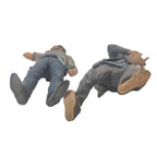 The Walking Dead Rick Grimes Daryl Dixon 25cm Figures Bundle