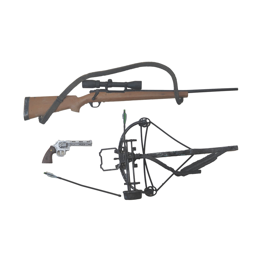 The Walking Dead Rick Grimes Daryl Dixon 25cm Figures Bundle